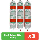 Pınar Büfe Hindi Salam 3x900 gr