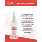 W Lab Kozmetik Lightening Canlandırıcı Yaşlanma Karşıtı Jel Yüz Serumu 30 ml