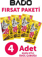 Bado Sticks Kuzu Etli Yetişkin Kedi Ödül Maması 60 gr