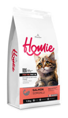 Homie Somonlu Tahıllı Yavru - Yetişkin Kuru Kedi Maması 1.5 kg