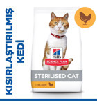 Hill's Science Plan Tavuklu Kısırlaştırılmış Tahıllı Yetişkin Kuru Kedi Maması 3 kg