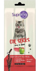 Supreme Sticks Sığır Etli Kedi Ödül Maması 15 gr