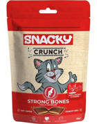 Snacky Crunch Strong Bones Tavuklu Tahılsız Yetişkin Kedi Ödül Maması 600 gr