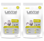 La Vital Kitten Somonlu Yavru Kuru Kedi Maması 2x1.5 kg