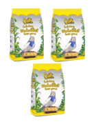 Quik Kabuksuz Sade Vitaminli Yetişkin Muhabbet Kuşu Yemi 3x400 gr