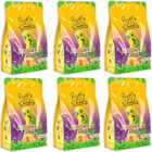Quik Kabuklu Sade Vitaminli Yetişkin Muhabbet Kuşu Yemi 6x400 gr