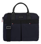 Tommy Hilfiger 16 inç Polyester El Laptop Çantası Lacivert