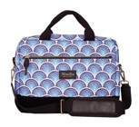 Bloominbag Calm Waves 14 inç Polyester El-Omuz Laptop Çantası Çok Renkli