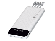 Ixtech Pb025 10000 mAh Hızlı Şarj Micro Lightning-Type C-USB Powerbank Beyaz