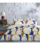 Taç Axel Ranforce 160 x 220 cm Çarşaflı Tek Kişilik Nevresim Takımı Çok Renkli