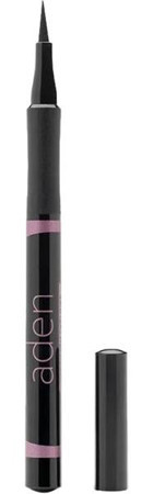 Aden Cosmetics Suya Dayanıklı Mat Siyah Kalıcı İnce Uçlu Kalem Eyeliner