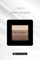 Missha Triple Shadow Mocha Beige 03 Toz Işıltılı Palet Göz Farı