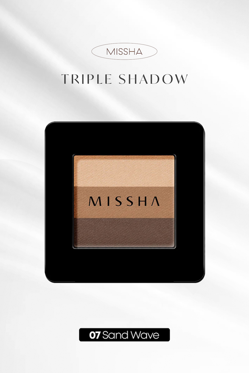 Missha Triple Shadow Sand Wave 07 Toz Mat Tekli Göz Farı