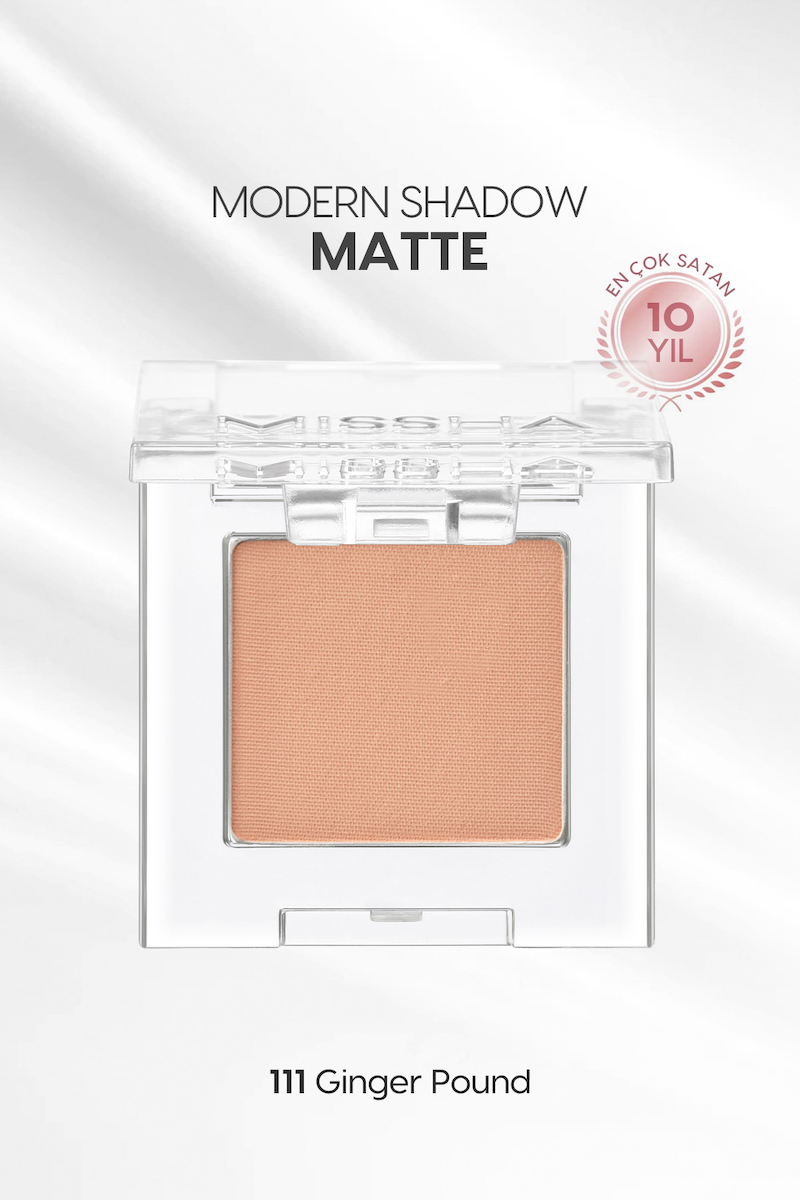 Missha Modern Shadow Matte Ginger Pound 111 Toz Mat Tekli Göz Farı