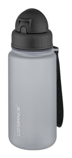 Uzspace Pipetli Gri Plastik Matara 400 ml