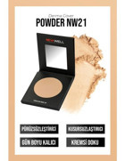 New Well Porcelain Make Up NW 21 Kompakt Pudra