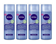 Nivea Aqua Sensation Alkolsüz Tüm Ciltler Su Bazlı Yüz Temizleme Jeli 4x200 ml