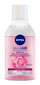 Nivea Alkolsüz Tüm Ciltler Su Bazlı Makyaj Temizleme Suyu 400 ml