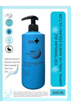 Cece Derm olyC Alkolsüz Karma ve Yağlı Ciltler Su Bazlı Yüz Temizleme Jeli 500 ml