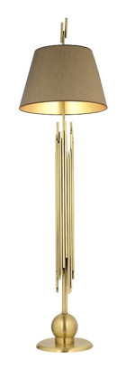 Lampaluce Giraffa Metal Ayaklı Konik Lambader 170 cm Kahverengi