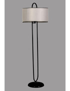 Lumexx Metal Ayaklı Elips Lambader 170 cm Gri
