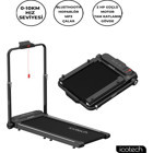 Icotech T10 Pro 120 kg Kapasiteli Motorlu Katlanabilir Koşu Bandı Siyah