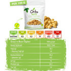 Otto Nuts Kavrulmuş Tuzlu Vegan Sarı Leblebi 150 gr