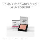 Homm Bitkisel Rose Mat Toz Allık