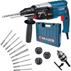 Graizer GRZ3000 3000 W Akülü Şarjlı Kırıcı Delici Matkap