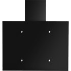 Kumtel DF6-833 Italian Design 450 m³ Emiş Gücü 60 cm Cam Bacalı Duvar Tipi Davlumbaz Siyah