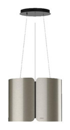 Franke FSMS F42 SS/BK 240 W 530 m³ Emiş Gücü 43 cm Paslanmaz Çelik Bacalı Ada Tipi Davlumbaz Inox