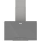 Uğur 6012 GGA3D 450 m³ Emiş Gücü 60 cm Cam Bacalı Duvar Tipi Davlumbaz Gri