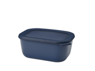 Mepal Multi Bowl Dikdörtgen Plastik Saklama Kabı 2x1.5 lt Lacivert
