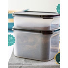 Tupperware Kompaktüs Dikdörtgen Plastik Saklama Kabı 4x850 ml-1.9 lt