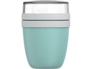 Mepal Lunch Pot Silindir Çelik Saklama Kabı 2x420 ml Mavi