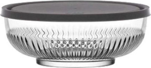 Lav Tokyo Yuvarlak Cam-Plastik Saklama Kabı 2x880 ml