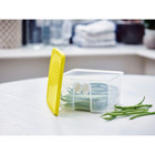 Tupperware Limo Dikdörtgen Plastik Saklama Kabı 2x1 lt