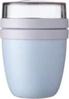 Mepal Lunch Pot Silindir Çelik Saklama Kabı 2x420 ml