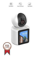 Torima Cmr-11 Wi-Fi 1 Kameralı 360 Derece Dönme Gece Görüşlü IP İç Mekan Kablosuz Güvenlik Kamerası