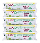 Lixo Orta Boy 55x60 cm Çöp Poşeti 5x10 Adet Mavi