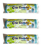 Canhome Jumbo Boy 80x110 cm Çöp Poşeti 3x10 Adet Mavi