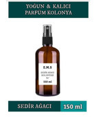 E.M.S Sedir Ağacı Sprey Cam Şişe Kolonya 150 ml