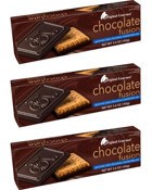 Original Gourmet Chocolate Fusion Bitter Çikolatalı Bisküvi 3x102 gr