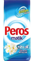 Peros Matik Beyazlar İçin 80 Yıkama Toz Deterjan 12 kg