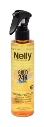 Nelly Gold Thermal Protector 24K Islak Görünümlü Keratinli Hafif Saç Spreyi 200 ml