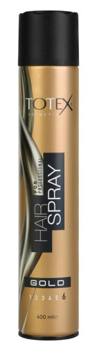 Totex Gold Islak Görünümlü Ekstra Güçlü Saç Spreyi 400 ml