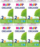 Hipp Tahılsız Organik Probiyotikli 2 Numara Devam Sütü 6x600 gr