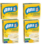 Arı Mama Tahıllı Organik Meyveli Probiyotikli Kaşık Maması 4x200 gr