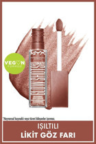 Nyx Professional Makeup 09 Mango Moment Likit Işıltılı Tekli Far Pembe