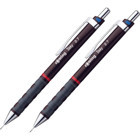 Rotring Tikky Silgili Metal Metalik Bordo 0.7 mm Uçlu Versatil Kalem 2 Adet